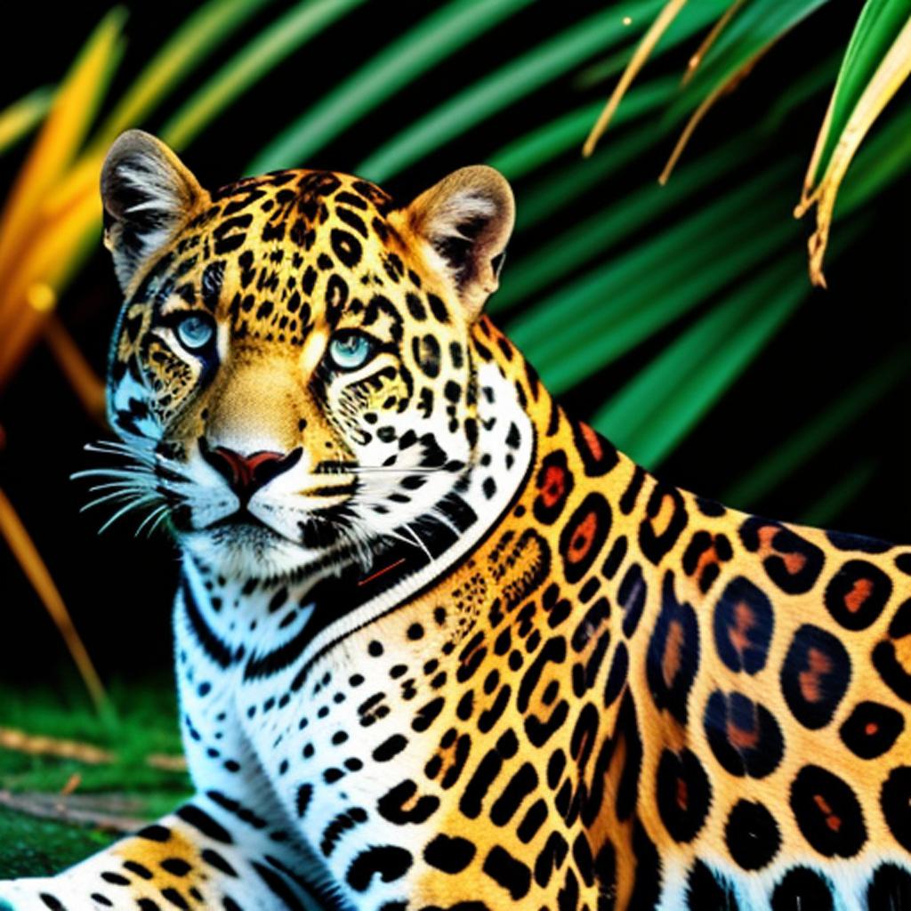 Jaguar imagen de fondo by @ai_generated