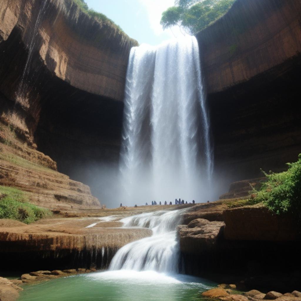 Background, Background water fall by @ai_generated