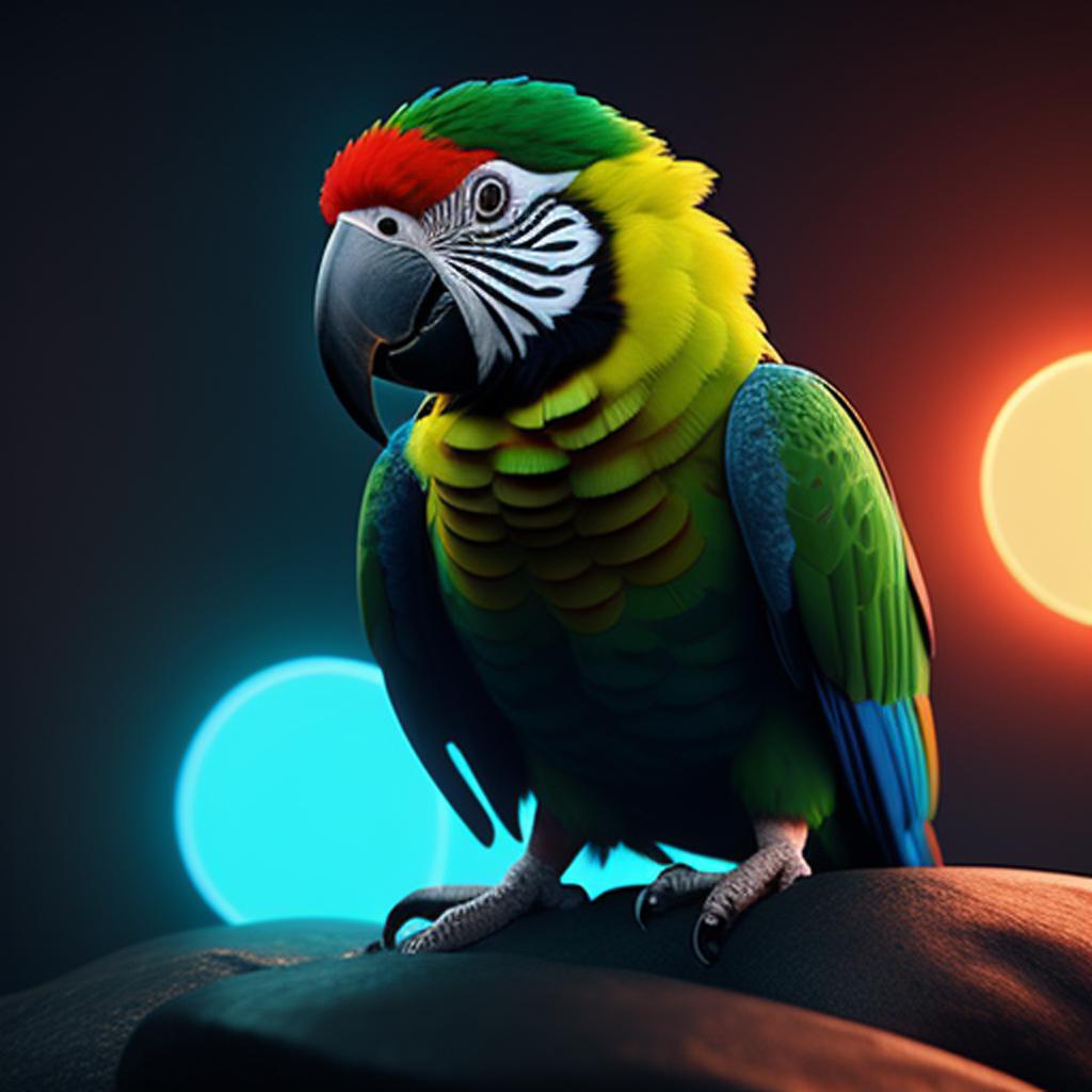 Parrot by @ltoss by @ai_generated