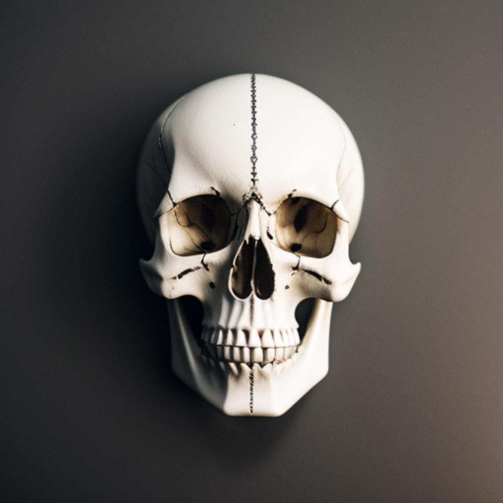 Skull by @donilia13 by @ai_generated