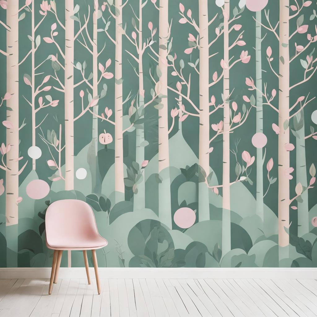 Photo. Whimsical wallpaper, playful by @ai_generated