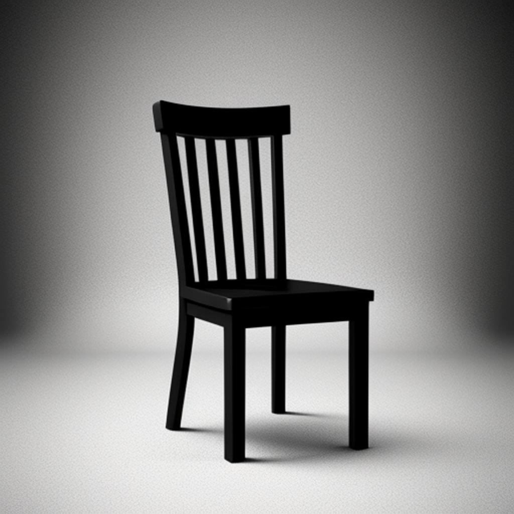 Simple chair model by by @ai_generated