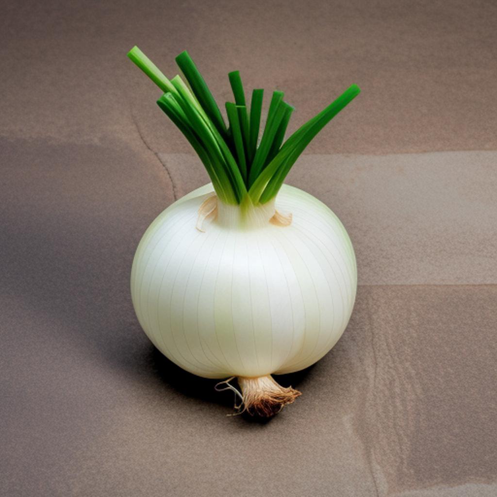 A funny looking onion by @ai_generated