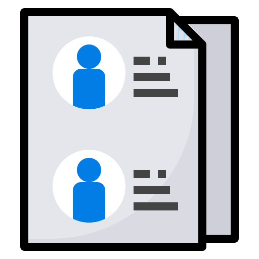 And, contract, document icon