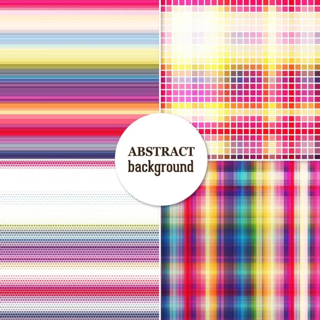 Set of abstract backgrounds