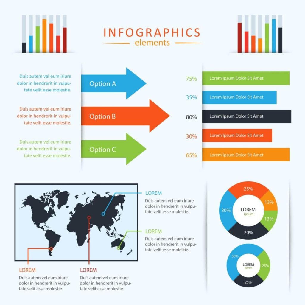 Vector Infographics Set