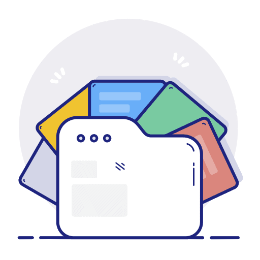 Documents, storage, files icon