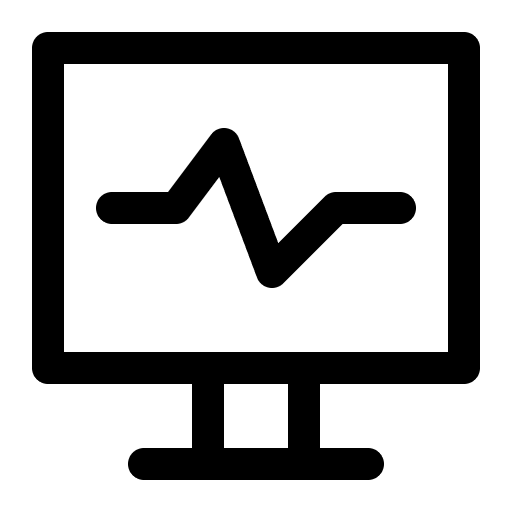 Cardiogram, health, healthcare icon