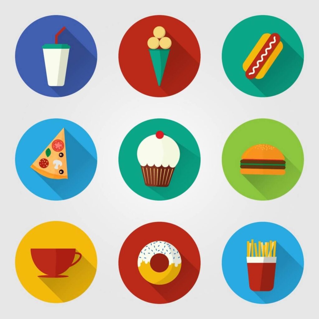 Food icons