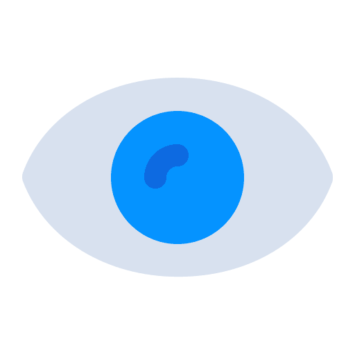 Business, eye, focus icon