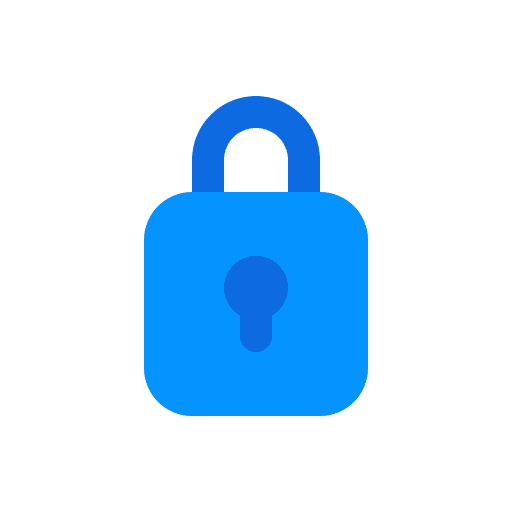 Internet, lock, locked icon