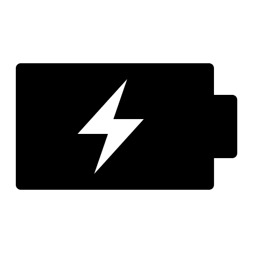 Charging, battery icon