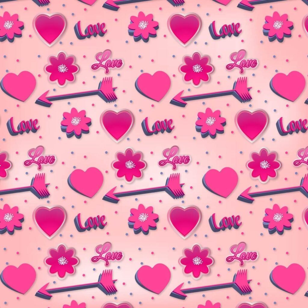 Romantic Pink Pattern