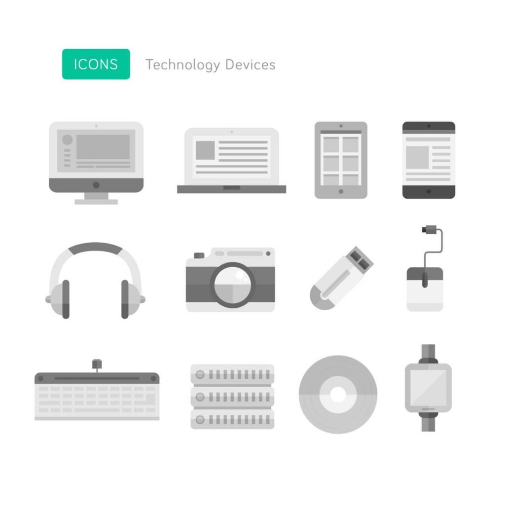 Technology Device Icons