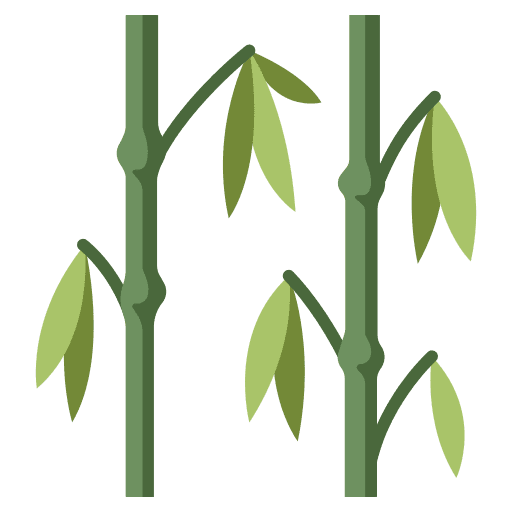 Bamboo, branch, forest icon