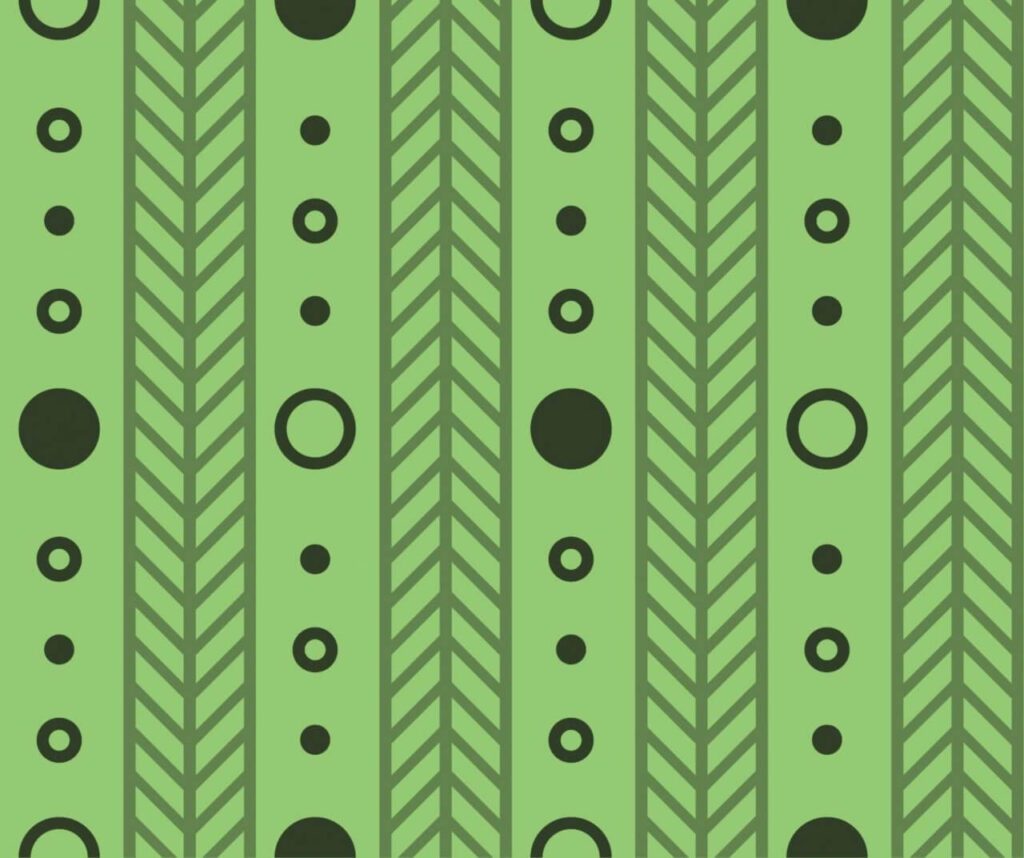 Green Line Pattern