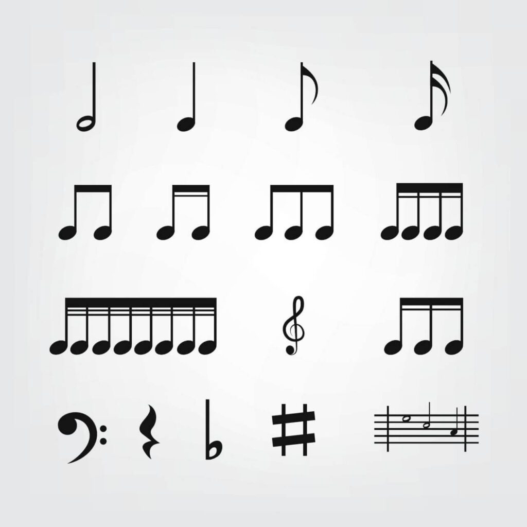 Vector Music Notes