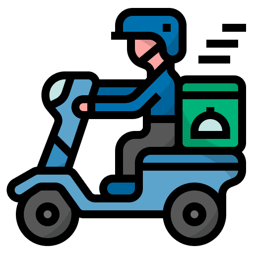 Delivery, food, meal icon