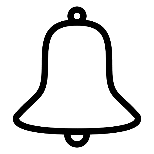 Alarm, alert, bell icon