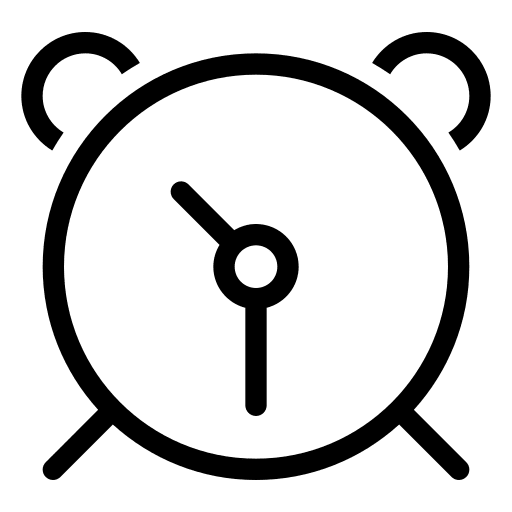 Alarm, clock, schedule icon