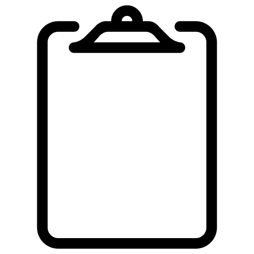 Clipboard, document, file icon