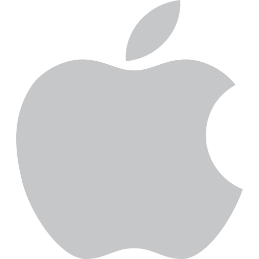 Apple, logo, mobile icon