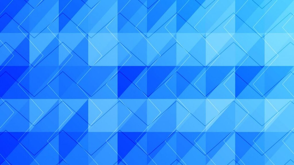 Abstract Blue Shapes