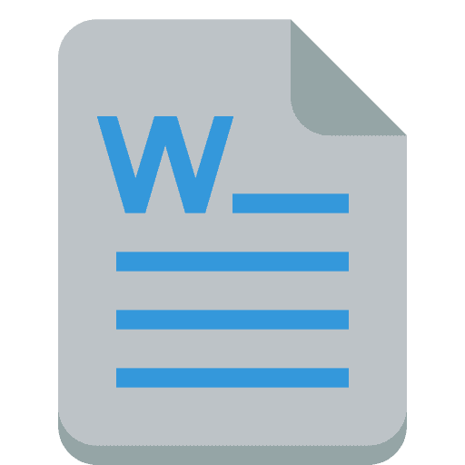 Word, file icon