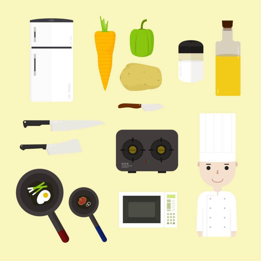 Cooking icons