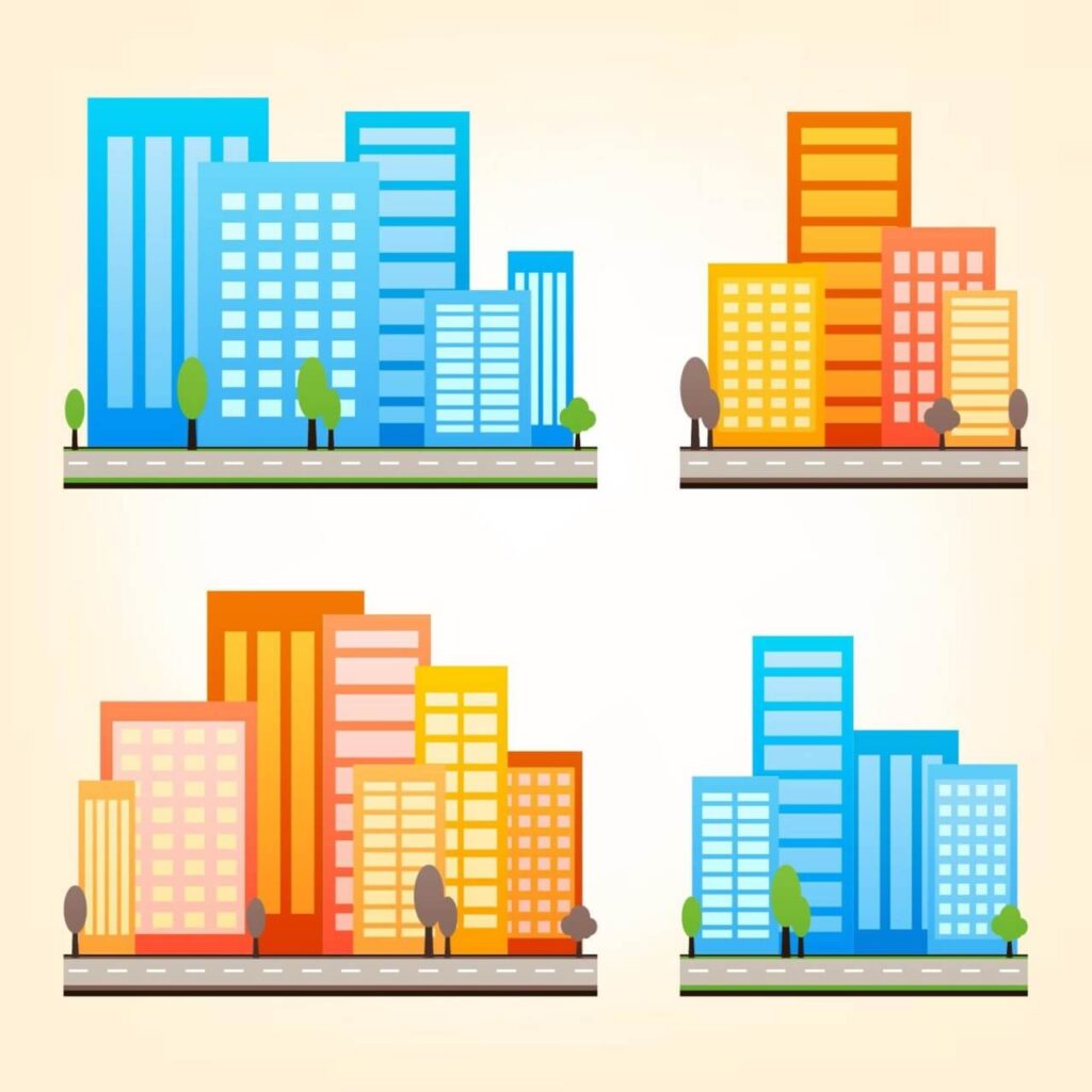 City Vector Set