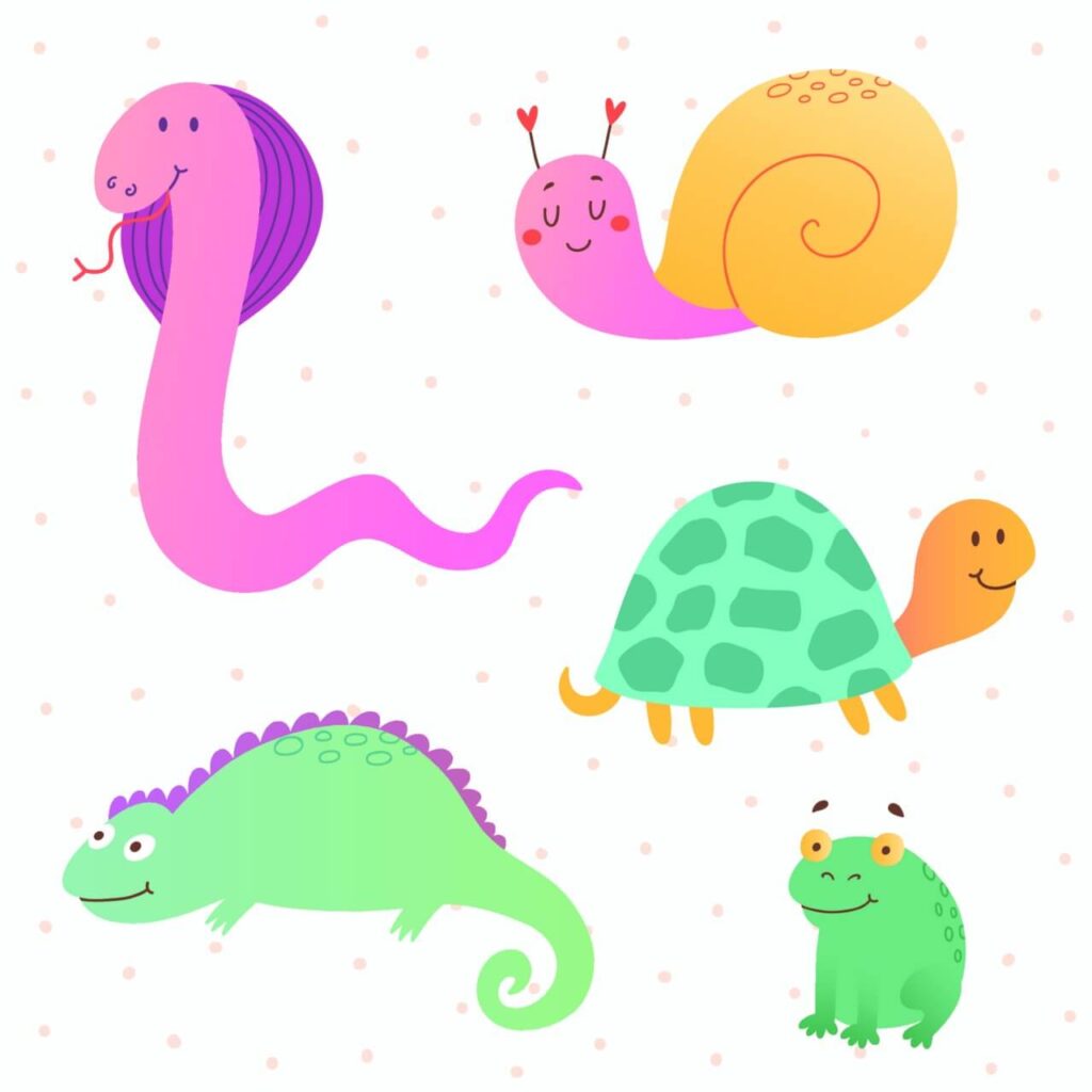 Reptile vector set