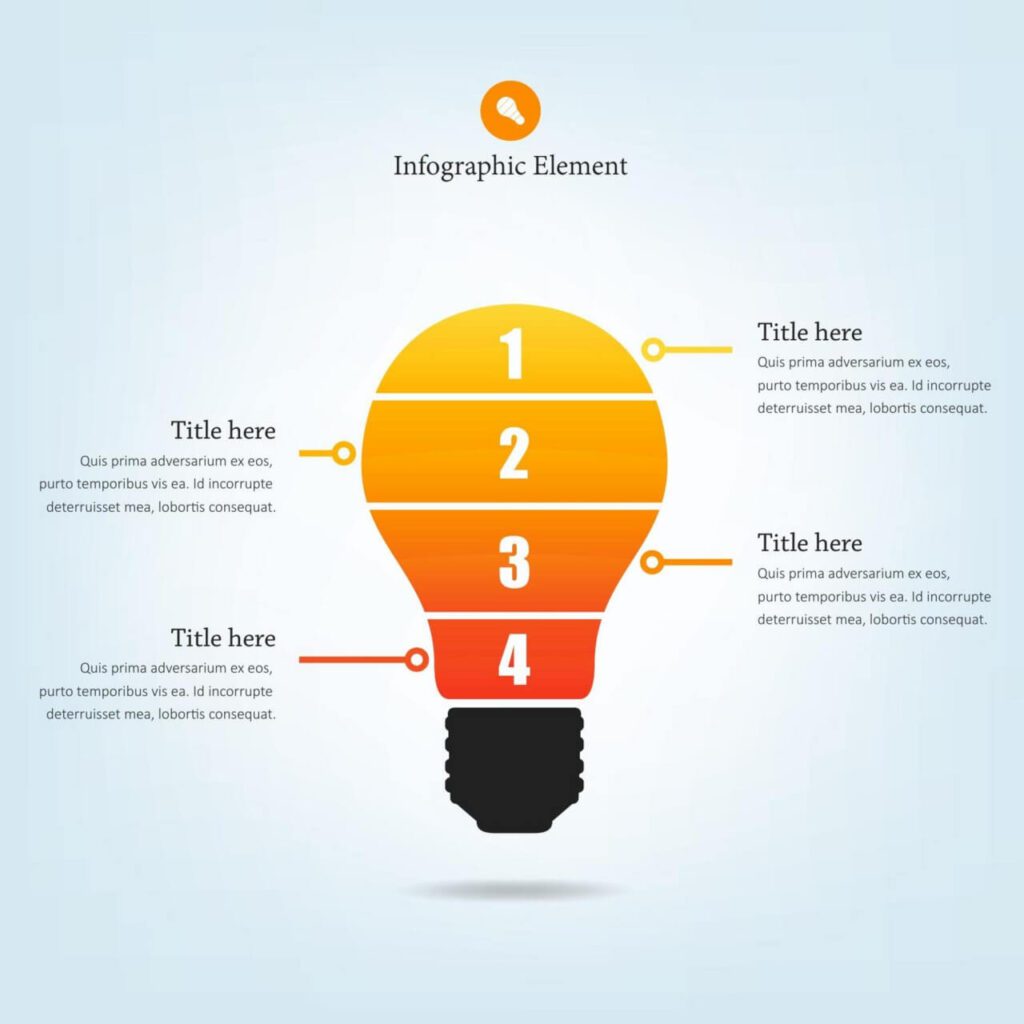 Lightbulb Infographic