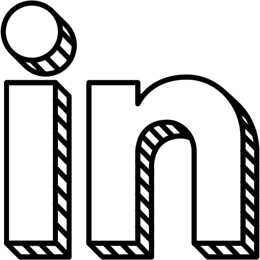 Linkedin, network, share icon