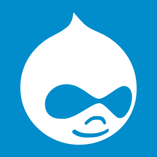 Cms, drupal, engine icon