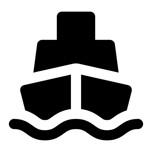 Boat, cruise, ship icon