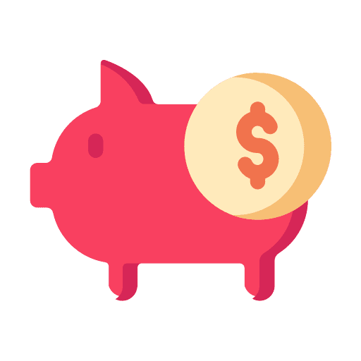 Finance, bank, piggy icon