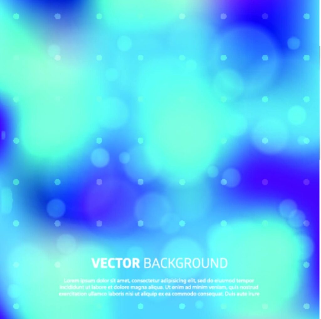 Blurry vector background