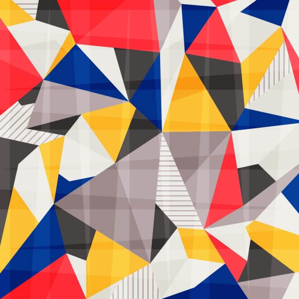 Colorful Abstract Polygons