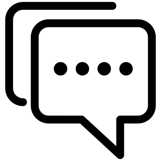 Chat, communication, message icon