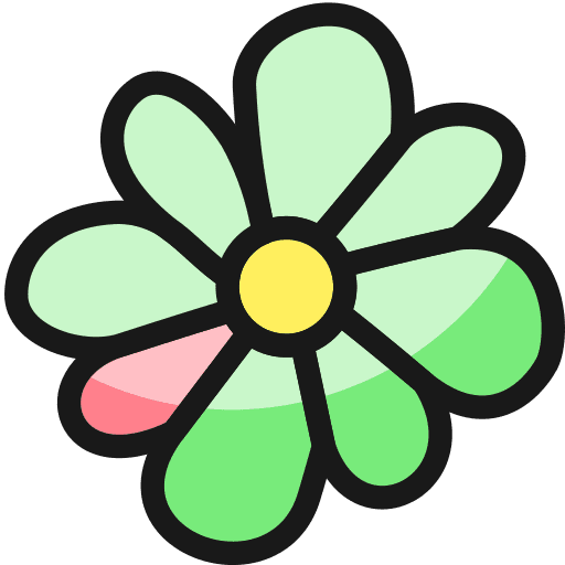 Messaging, icq icon