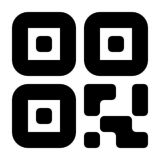 Qr, code, coding icon