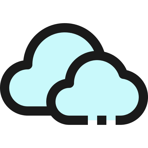 Weather, cloud, cloudy icon