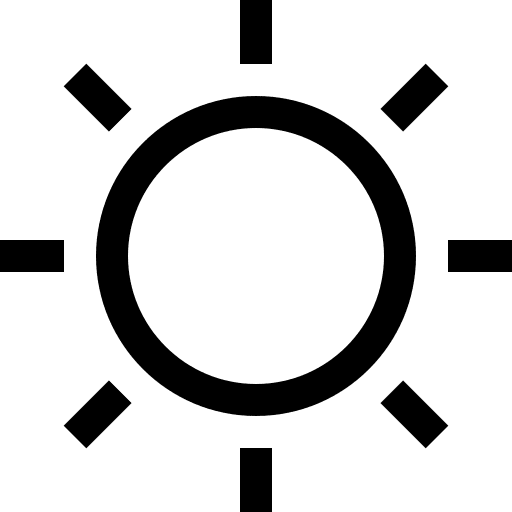 Weather, day, sun icon