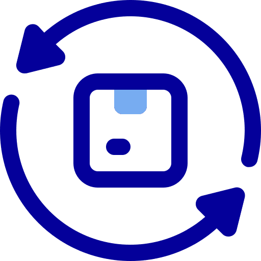 Return, box, shipping icon