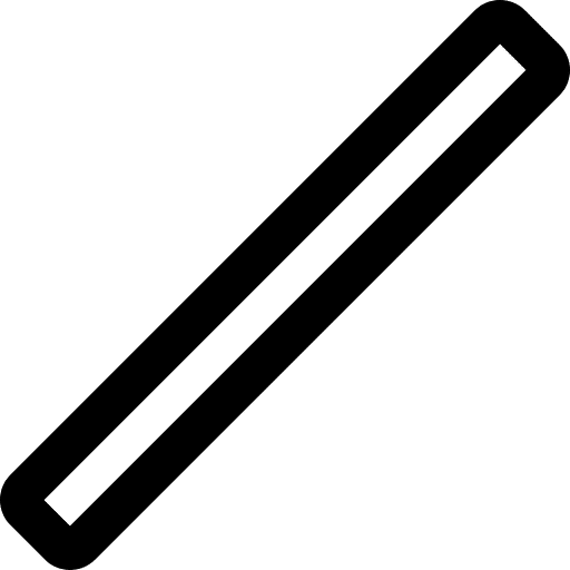 Line tool, line segment, line segment tool icon