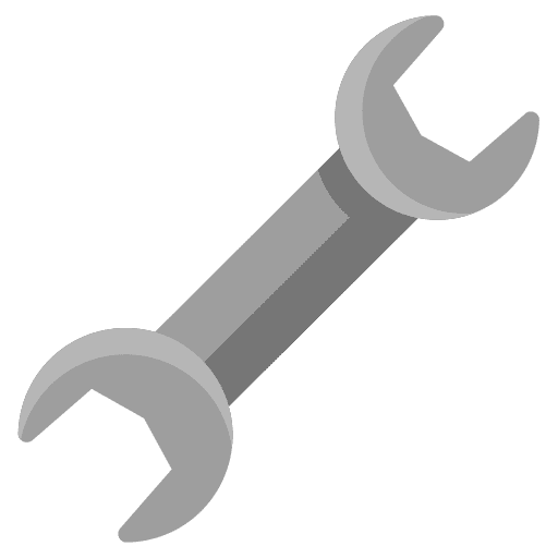 Wrench, tools, configuration icon