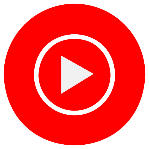 Youtube, music, social network icon