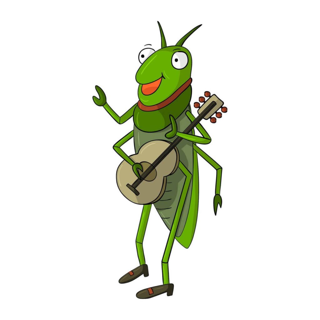 Cricket Playing Guitar