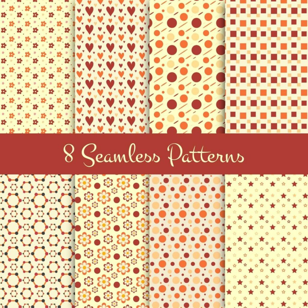 8 Seamless Patterns