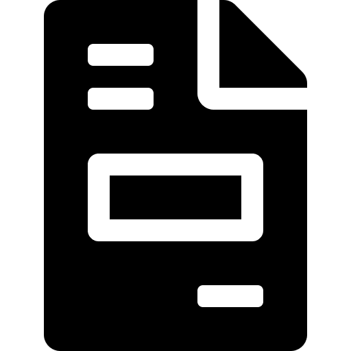 File, invoice icon